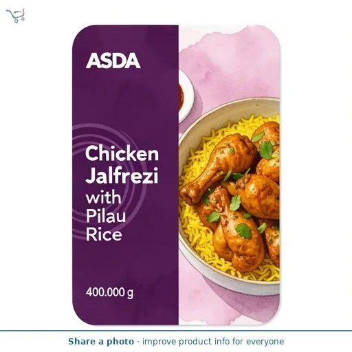 ASDA Chicken Jalfrezi with Pilau Rice 400g