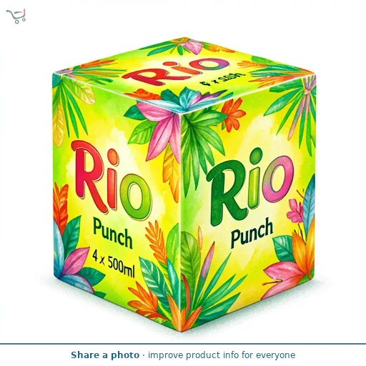 Rio Punch 4 x 500ml