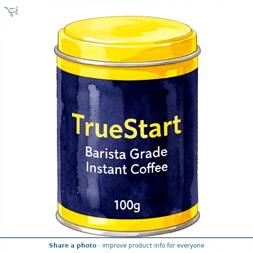 TrueStart Barista Grade Instant Coffee 100g