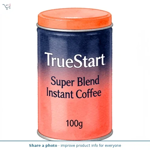 TrueStart Super Blend Instant Coffee 100g