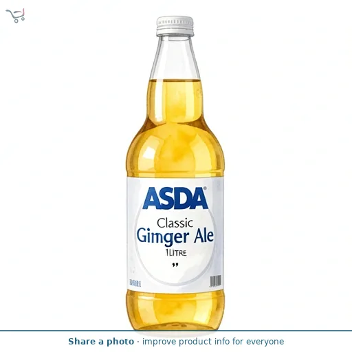 ASDA Classic Ginger Ale 1litre