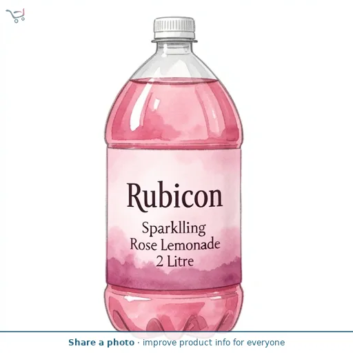 Rubicon Sparkling Rose Lemonade 2 Litre