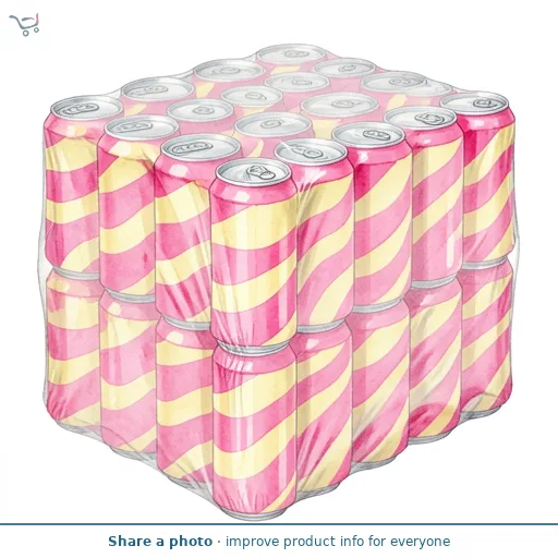 Barr American Cream Soda 24 Pack Flavoured Fizzy Drink 24 x 330ml Cans