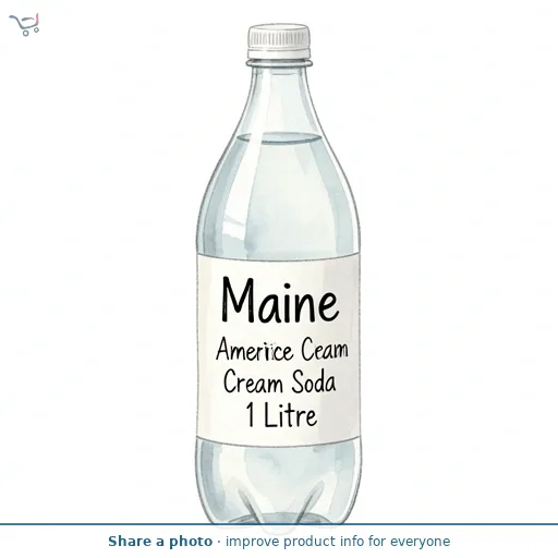 Maine American Cream Soda 1 Litre