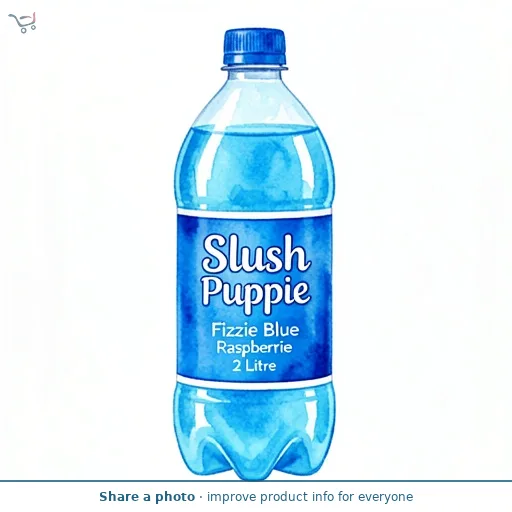 Slush Puppie Fizzie Blue Raspberrie 2 Litre