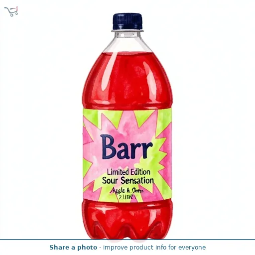 Barr Limited Edition Sour Sensation Apple & Cherry 2 Litre