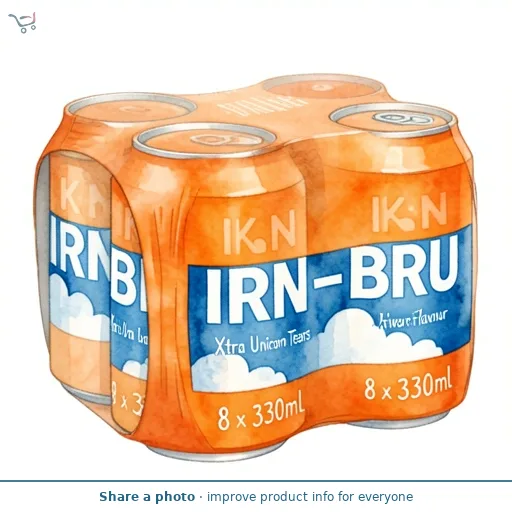 IRN-BRU Xtra Unicorn Tears Flavour 8 x 330ml