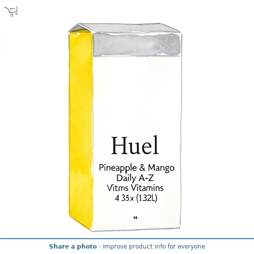 Huel Pineapple & Mango Daily A-Z Vitamins 4 x 330ml