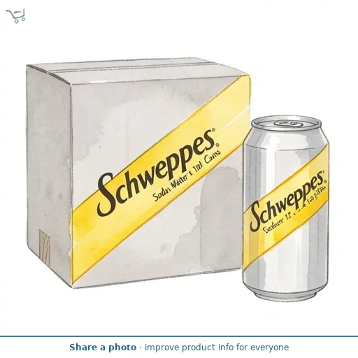 Schweppes Soda Water 12x150ml