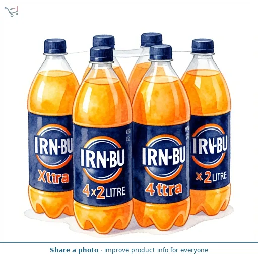 IRN-BRU Xtra 4 x 2 Litre