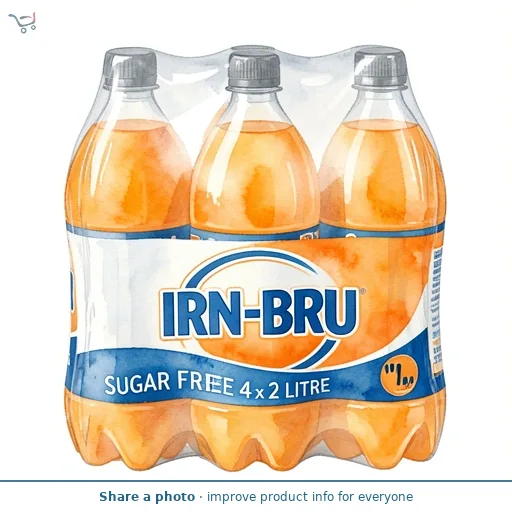 IRN-BRU Sugar Free 4 x 2 Litre