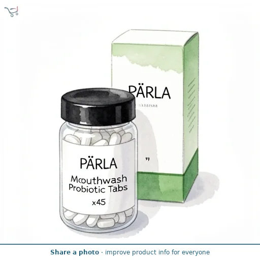 PÄRLA Mouthwash Probiotic Tabs x45