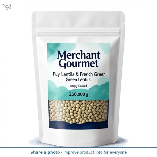 Merchant Gourmet Puy Lentils & French Green Lentils Simply Cooked 250g