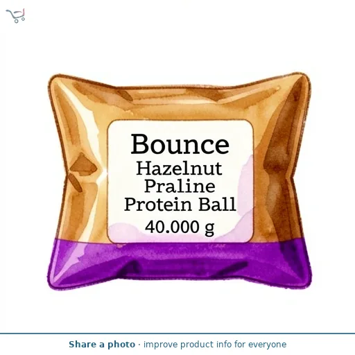 Bounce Hazelnut Praline Protein Ball 40g