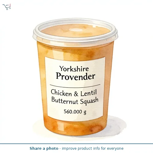 Yorkshire Provender Chicken & Lentil with Butternut Squash 560g