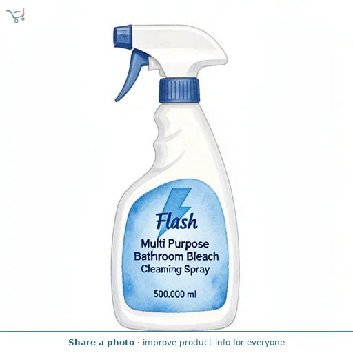 Flash Multi Purpose Bathroom Bleach Cleaning Spray 500ml
