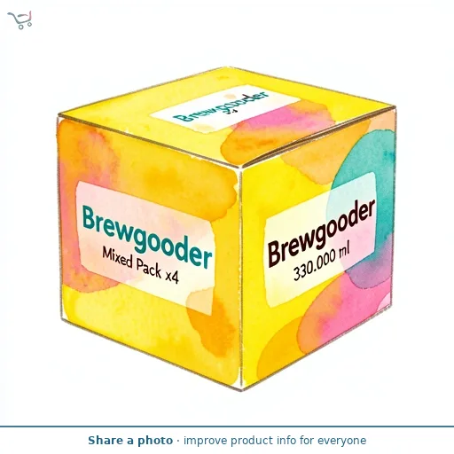 Brewgooder Mixed Pack x4 330ml