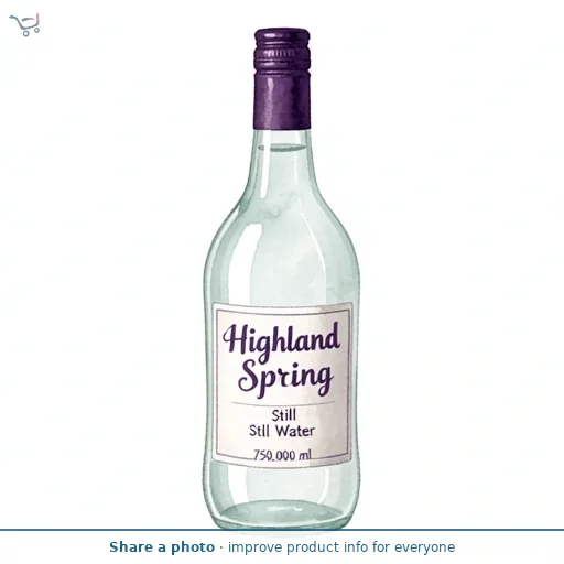 Highland Spring Still Water 750ml