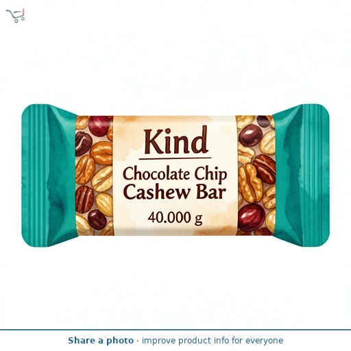 Kind Chocolate Chip Cashew Bar 40g