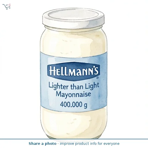 Hellmann's Lighter than Light Mayonnaise 400g