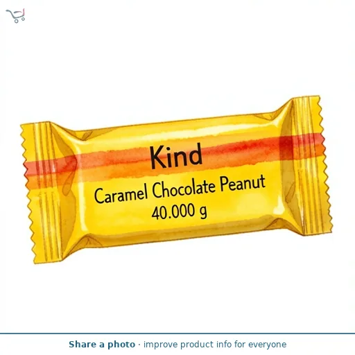 Kind 40g Caramel Chocolate Peanut Cereal Bar