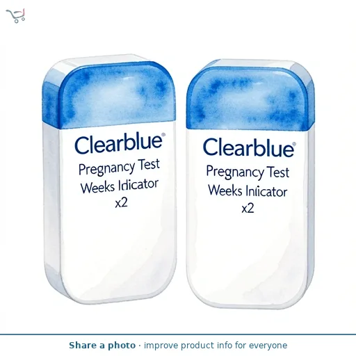 Clearblue Pregnancy Test with Weeks Indicator x2