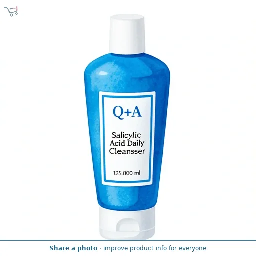 Q+A Salicylic Acid Daily Cleanser 125ml