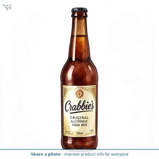 Crabbie's Original Alcoholic Ginger Beer 500ml
