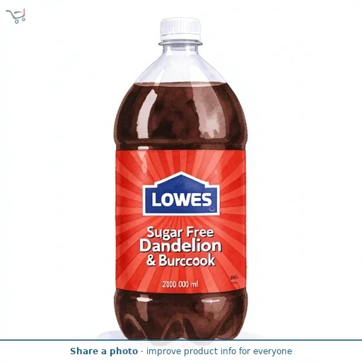 Lowes Sugar Free Dandelion & Burdock   2L