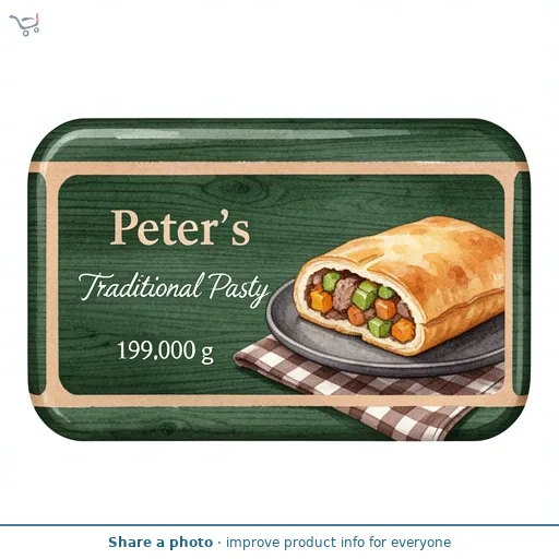 Peter's Traditional Pasty   199g