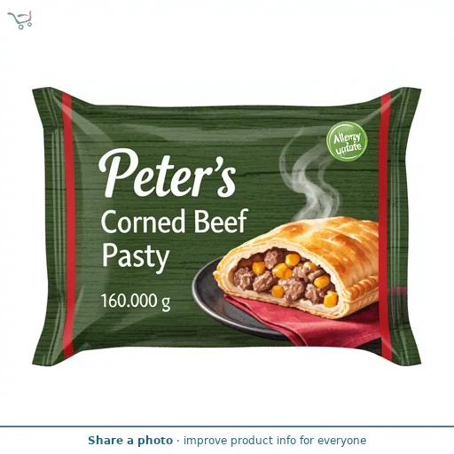 Peters Corned Beef Pasty   160g