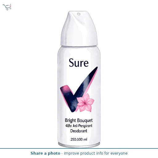 Sure Bright Bouquet 48hr Anti-Perspirant Deodorant