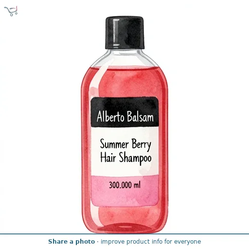 Alberto Balsam Summer Berry Hair Shampoo 300ml