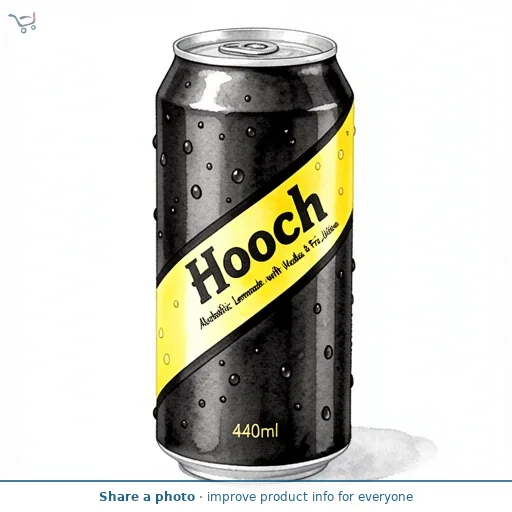 Hooch Alcoholic Lemonade with Vodka & Fruit Juice 440ml