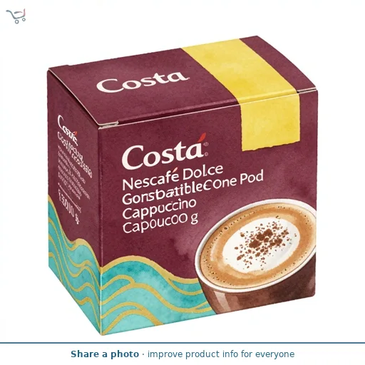 Costa Nescafe Dolce Gusto Compatible One Pod Cappuccino
