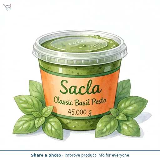 Sacla Classic Basil Pesto 45g