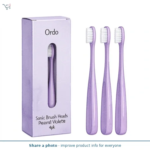 Ordo Sonic Brush Heads Pearl Violet 4pk