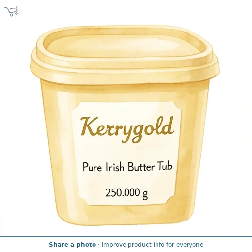 Kerrygold Pure Irish Butter Tub 250g