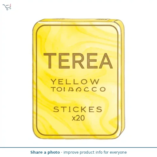 TEREA Yellow Tobacco Sticks x20