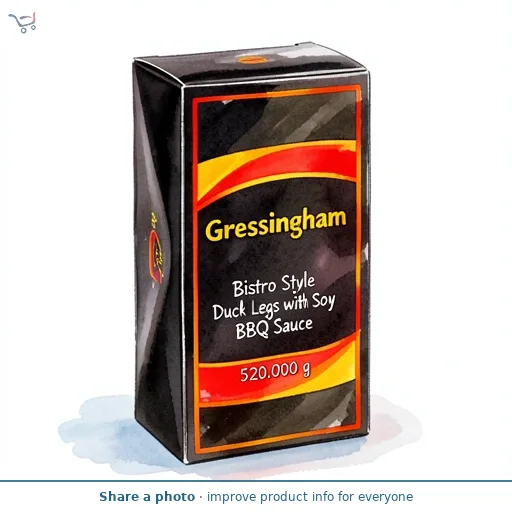 Gressingham Bistro Style Duck Legs with Soy BBQ Sauce 520g