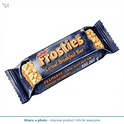 Kellogg's Frosties Cereal Breakfast Bar 4x25g