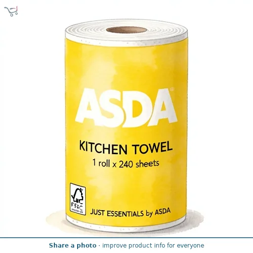 Just Essentials by ASDA Just Essentials by  1 Kitchen Towel Roll