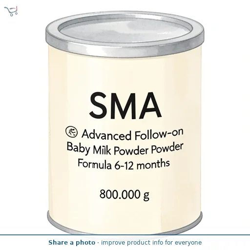 SMA ® Advanced Follow-on Baby Milk Powder Formula 6-12 months 800g