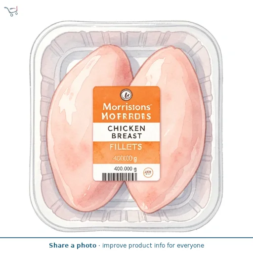Morrisons British Chicken Breast Fillets 400g