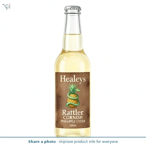Healeys Rattler Cornish Pineapple Cyder 500ml