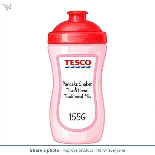 Tesco Pancake Shaker Traditional Mix 155G