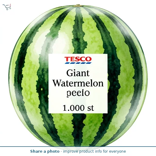 Tesco Giant Watermelon