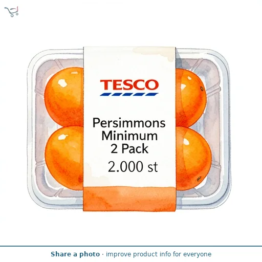 Tesco Persimmons Minimum 2 Pack