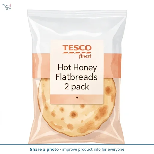 Tesco Finest Hot Honey Flatbreads 2 pack