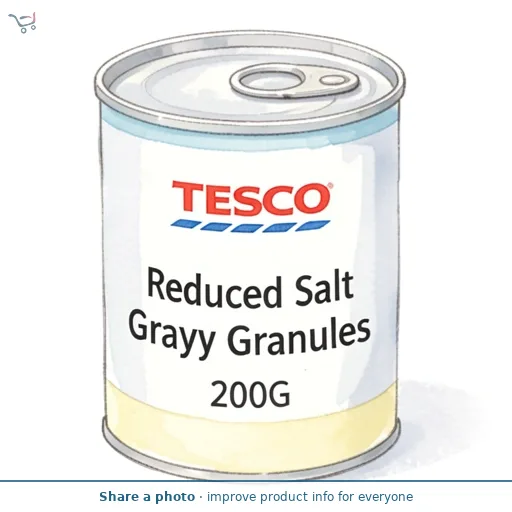 Tesco Reduced Salt Gravy Granules 200G